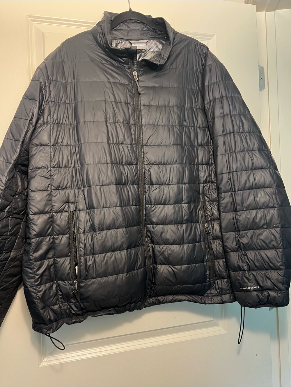 Men's Black Quilted Puffer Jacket